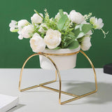 Maxbell Artificial Flowers Wedding Party Flowers Indoor Outdoor Decor White