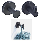 Maxbell Bathroom Kitchen Robe Coat Hanger Holder Single Hook Towel Rack Wall Mount A