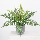 Maxbell Artificial Asplenium Fern Leaf  Plastic Plant for Home Wedding Decor 43cm
