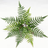 Maxbell Artificial Asplenium Fern Leaf  Plastic Plant for Home Wedding Decor 43cm