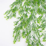 Maxbell Artificial Wall Hanging Plant Plastic Pine Flower Vine Green Style01
