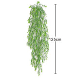 Maxbell Artificial Wall Hanging Plant Plastic Pine Flower Vine Green Style01