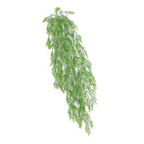 Maxbell Artificial Wall Hanging Plant Plastic Pine Flower Vine Green Style01
