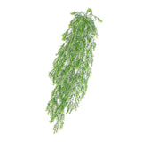 Maxbell Artificial Wall Hanging Plant Plastic Pine Flower Vine Green Style01