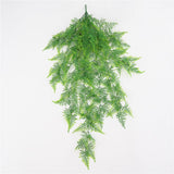 Maxbell Artificial Wall Hanging Plant Plastic Pine Flower Vine Green Style02