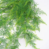 Maxbell Artificial Wall Hanging Plant Plastic Pine Flower Vine Green Style02