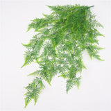 Maxbell Artificial Wall Hanging Plant Plastic Pine Flower Vine Green Style02