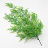 Maxbell Artificial Wall Hanging Plant Plastic Pine Flower Vine Green Style02