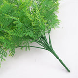 Maxbell Artificial Wall Hanging Plant Plastic Pine Flower Vine Green Style02