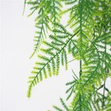 Maxbell Artificial Wall Hanging Plant Plastic Pine Flower Vine Green Style02