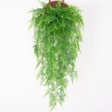 Maxbell Artificial Wall Hanging Plant Plastic Pine Flower Vine Green Style02