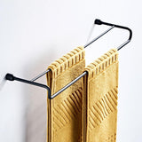 Maxbell Brass Bathroom Towel Rack Towel Shelf Wall Mounted Towel Bar Double Pole