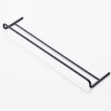 Maxbell Brass Bathroom Towel Rack Towel Shelf Wall Mounted Towel Bar Double Pole