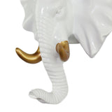 Maxbell Wall Hanger Hook Decorative Animal Head Coat Jacket Hat Key Hook Elephant