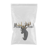 Maxbell Nordic Style Resin Animal Head Decorative Hook for Home Decor Deer