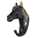 Maxbell Nordic Style Resin Animal Head Decorative Hook for Home Decor Horse