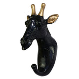 Maxbell Nordic Style Resin Animal Head Decorative Hook for Home Decor Giraffe