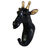Maxbell Nordic Style Resin Animal Head Decorative Hook for Home Decor Giraffe