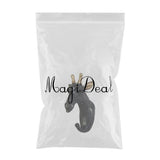 Maxbell Nordic Style Resin Animal Head Decorative Hook for Home Decor Giraffe