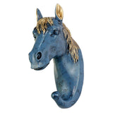 Maxbell Multi-function Wall Hook Clothes Hat Rack Key Holder Resin Animal Horse