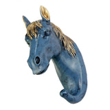 Maxbell Multi-function Wall Hook Clothes Hat Rack Key Holder Resin Animal Horse