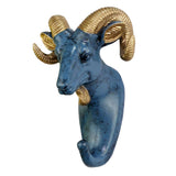 Maxbell Multi-function Wall Hook Clothes Hat Rack Key Holder Resin Animal Goat