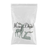 Maxbell Couple Deer Ornament Resin Furnshing Decorations Collectibles Light Green