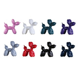 Maxbell Resin Decorative Balloon Dog Ornament Desktop Decorations Purple