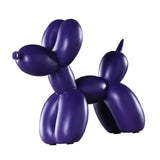 Maxbell Resin Decorative Balloon Dog Ornament Desktop Decorations Purple
