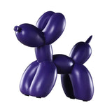 Maxbell Resin Decorative Balloon Dog Ornament Desktop Decorations Purple