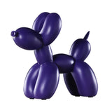 Maxbell Resin Decorative Balloon Dog Ornament Desktop Decorations Purple