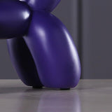Maxbell Resin Decorative Balloon Dog Ornament Desktop Decorations Purple