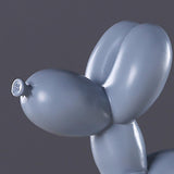 Maxbell Resin Decorative Balloon Dog Ornament Desktop Decorations Gray