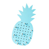 Maxbell Creative Wall Mounted Hook Coat Hanger pineapple Hook Rack Hat Holder Blue