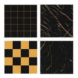 Maxbell Waterproof Peel and Stick Tile Floor Stickers Self Adhesive Wall Murals A