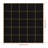 Maxbell Waterproof Peel and Stick Tile Floor Stickers Self Adhesive Wall Murals C