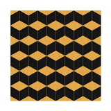 Maxbell Removable Self-adhesive Floor Stickers PVC Brushed Gold -60x60cm Style01