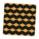 Maxbell Removable Self-adhesive Floor Stickers PVC Brushed Gold -60x60cm Style01