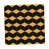 Maxbell Removable Self-adhesive Floor Stickers PVC Brushed Gold -60x60cm Style01