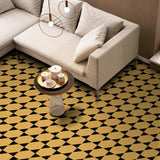 Maxbell Removable Self-adhesive Floor Stickers PVC Brushed Gold -60x60cm Style02