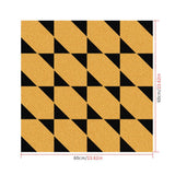 Maxbell Removable Self-adhesive Floor Stickers PVC Brushed Gold -60x60cm Style02