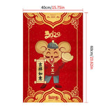 Maxbell Traditional Chinese New Year Decorations Door Stickers-40x60cm Style02
