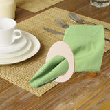 Maxbell 10pcs Wooden Napkin Rings Cartoon Animal Napkin Holder for Dinners Egg