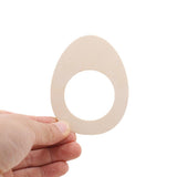 Maxbell 10pcs Wooden Napkin Rings Cartoon Animal Napkin Holder for Dinners Egg