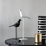 Maxbell Nordic Style Resin Bird Ornament Desktop Decorations Black