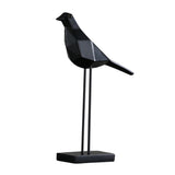 Maxbell Nordic Style Resin Bird Ornament Desktop Decorations Black