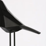 Maxbell Nordic Style Resin Bird Ornament Desktop Decorations Black