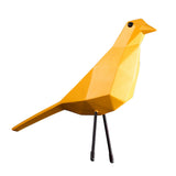 Maxbell Resin Geometric Origami Eames Bird Statue Modern home Furnishing Articles S