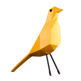 Maxbell Resin Geometric Origami Eames Bird Statue Modern home Furnishing Articles S