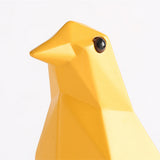 Maxbell Resin Geometric Origami Eames Bird Statue Modern home Furnishing Articles S